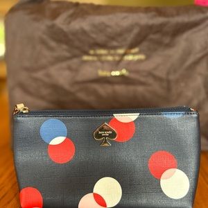 Kate Spade Polka Dot Cosmetics Case